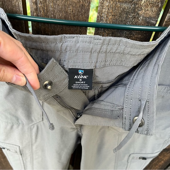 Kuhl Wm’s Horizn Skinny Pants Sz 8 Short In Gray Slate - Picture 3 of 15